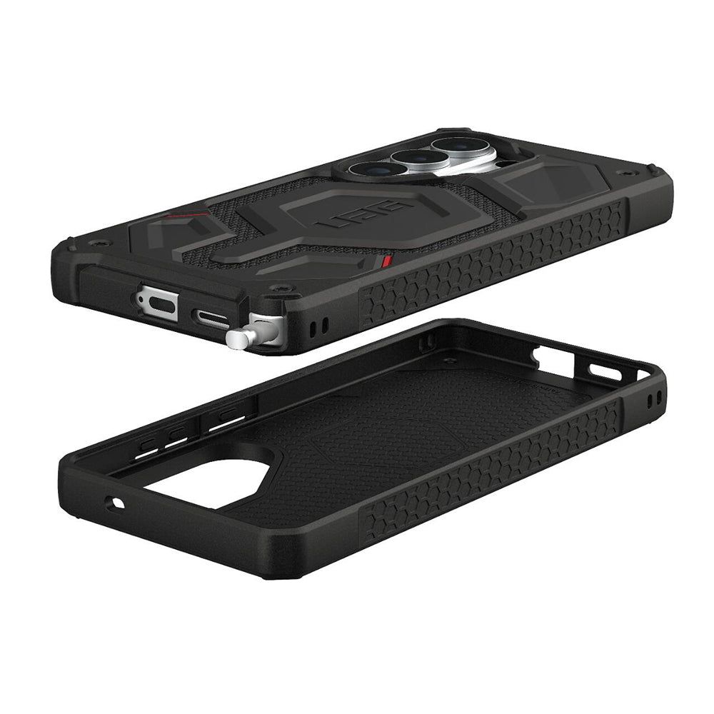 Husa MagSafe pentru Samsung Galaxy S26 Ultra S948, Urban Armor Gear, Monarch Pro Kevlar, Neagra