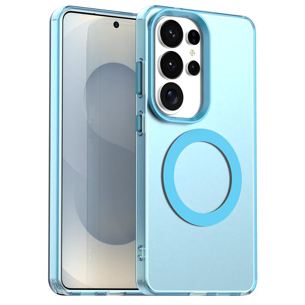 Husa MagSafe pentru Samsung Galaxy S26 Ultra S948, Techsuit, CandyCase, Albastra