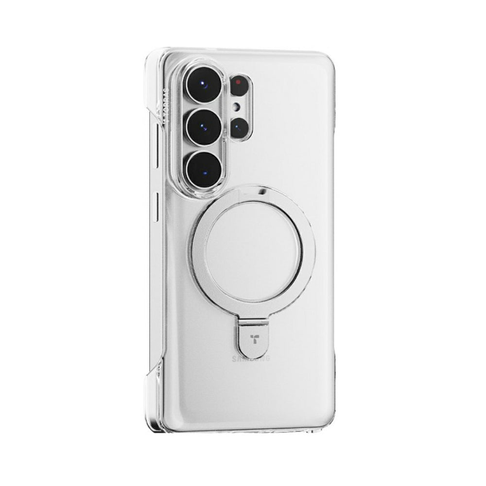 Husa MagSafe pentru Samsung Galaxy S26 Ultra S948, Torras, Ostand Slim, Transparenta