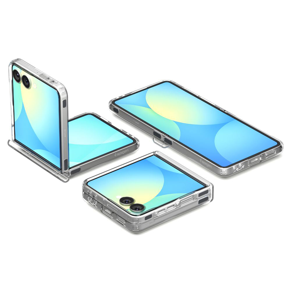Husa MagSafe pentru Samsung Galaxy Z Flip7 F766, Spigen, Ultra Hybrid Pro, Transparenta ACS09559