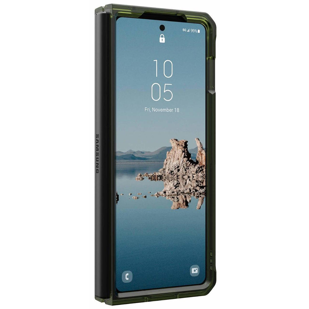 Husa MagSafe pentru Samsung Galaxy Z Fold5 F946, Urban Armor Gear, Plyo Pro, Verde Gri