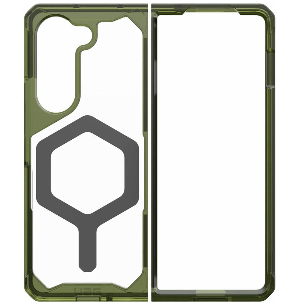 Husa MagSafe pentru Samsung Galaxy Z Fold5 F946, Urban Armor Gear, Plyo Pro, Verde Gri