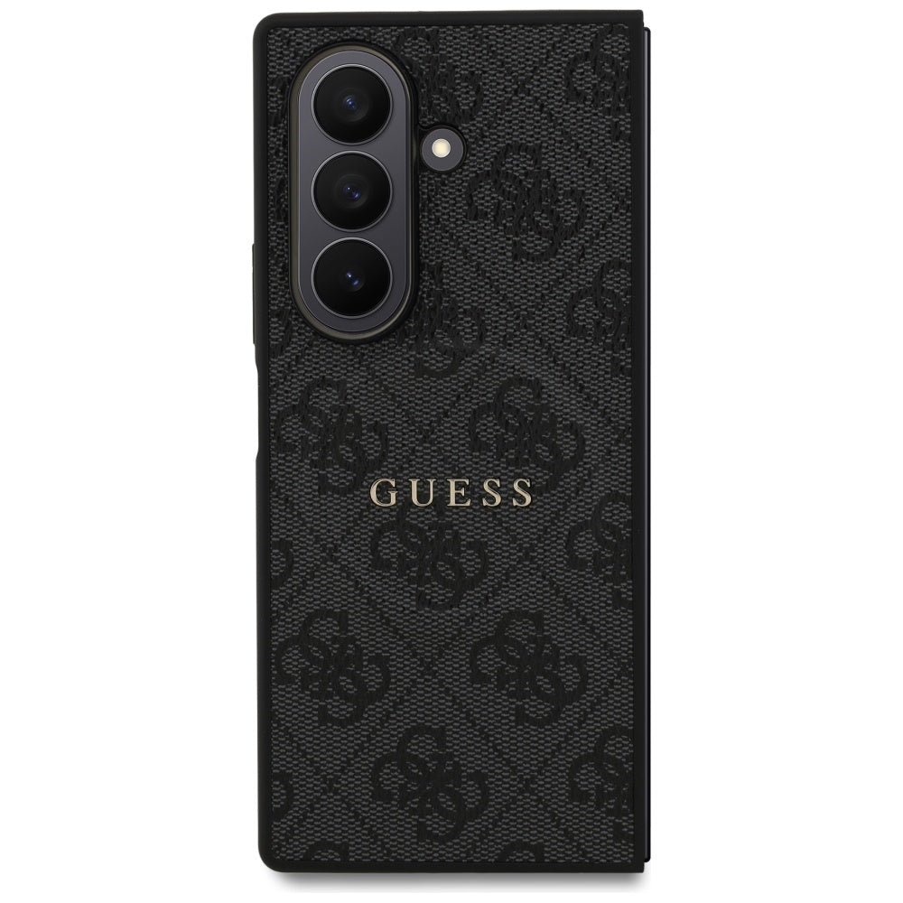 Husa MagSafe pentru Samsung Galaxy Z Fold7 F966, Guess, 4G Classic, Neagra