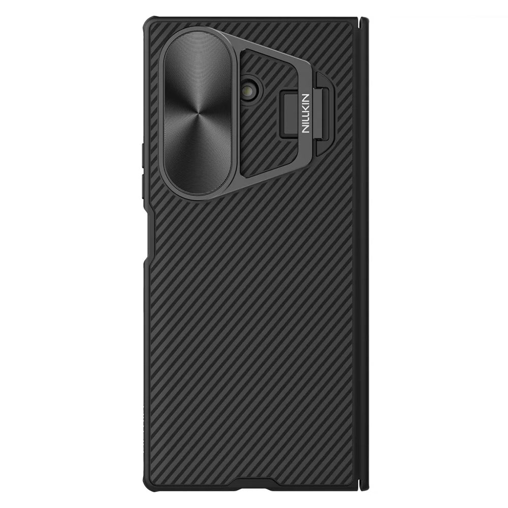 Husa MagSafe pentru Samsung Galaxy Z Fold7 F966, Nillkin, CamShield Prop with Metal Lens Cover, Neagra