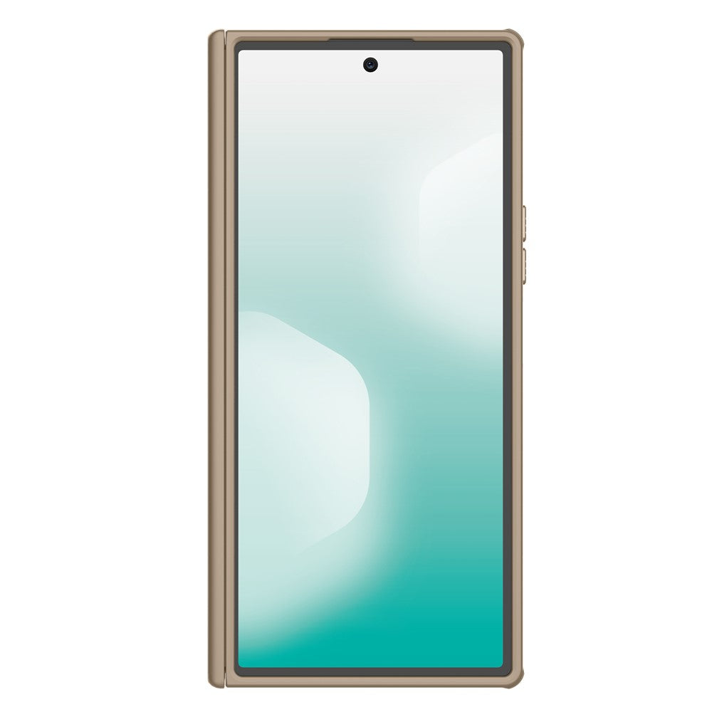 Husa MagSafe pentru Samsung Galaxy Z Fold7 F966, Nillkin, Iceblade Prop with Camera Cutout, Maro