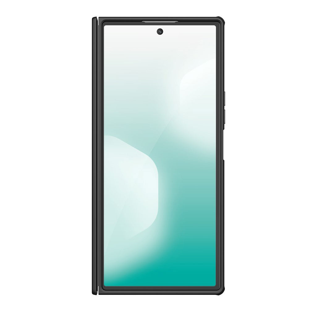 Husa MagSafe pentru Samsung Galaxy Z Fold7 F966, Nillkin, Super Frosted Shield, Neagra