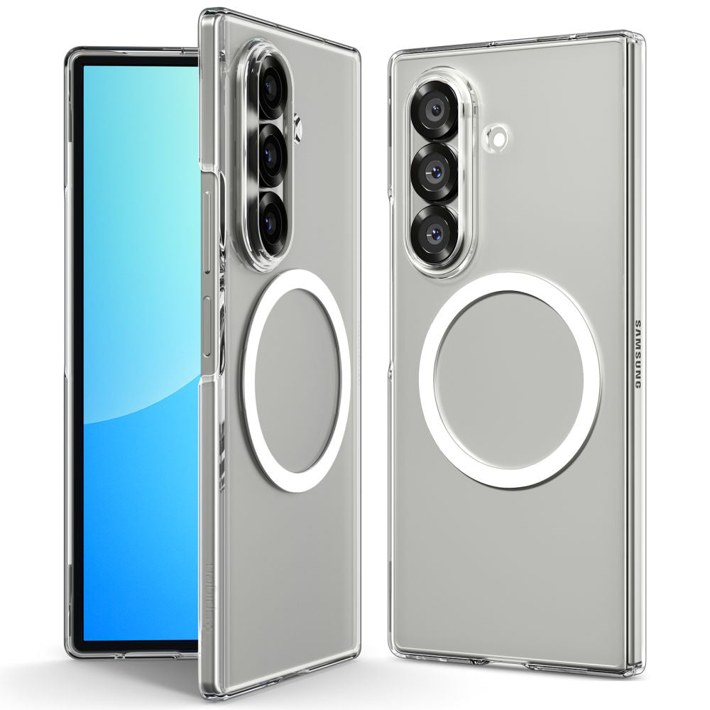 Husa MagSafe pentru Samsung Galaxy Z Fold7 F966, Spigen, Air Skin, Transparenta ACS09545