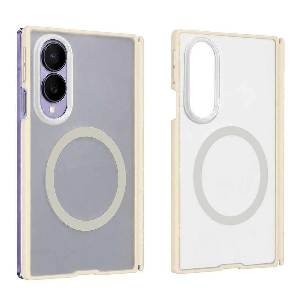 Husa MagSafe pentru Samsung Galaxy Z Fold8 F971, Blueo, Skin Friendly Anti-Drop, Gri Satinata