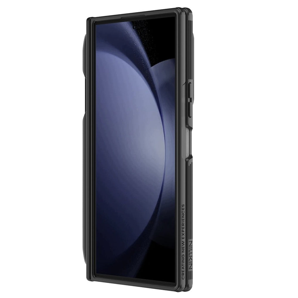 Husa MagSafe pentru Samsung Galaxy Z Fold8 Ultra F976, Nillkin, CamShield Pro with Transparent Lens Cover and S-Pen Holder, Neagra Transparenta