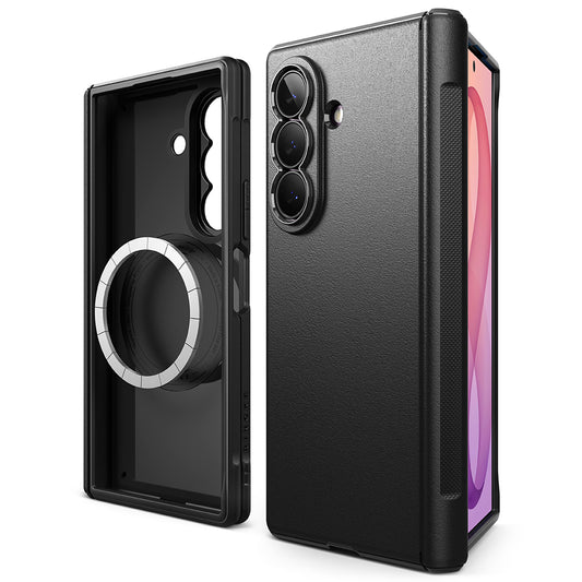Husa MagSafe pentru Samsung Galaxy Z Fold8 Ultra F976, Ringke, Onyx Flap, Neagra