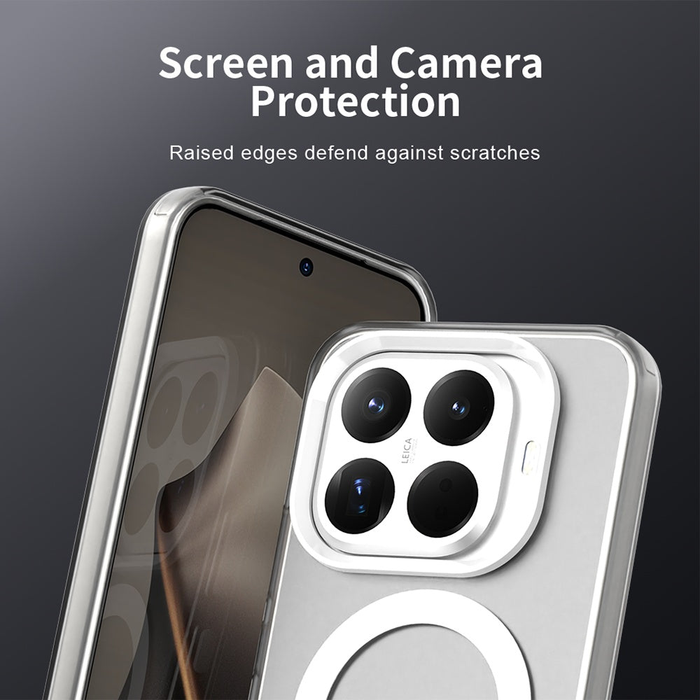Husa MagSafe pentru Xiaomi 15T Pro, Techsuit, CandyCase, Alba