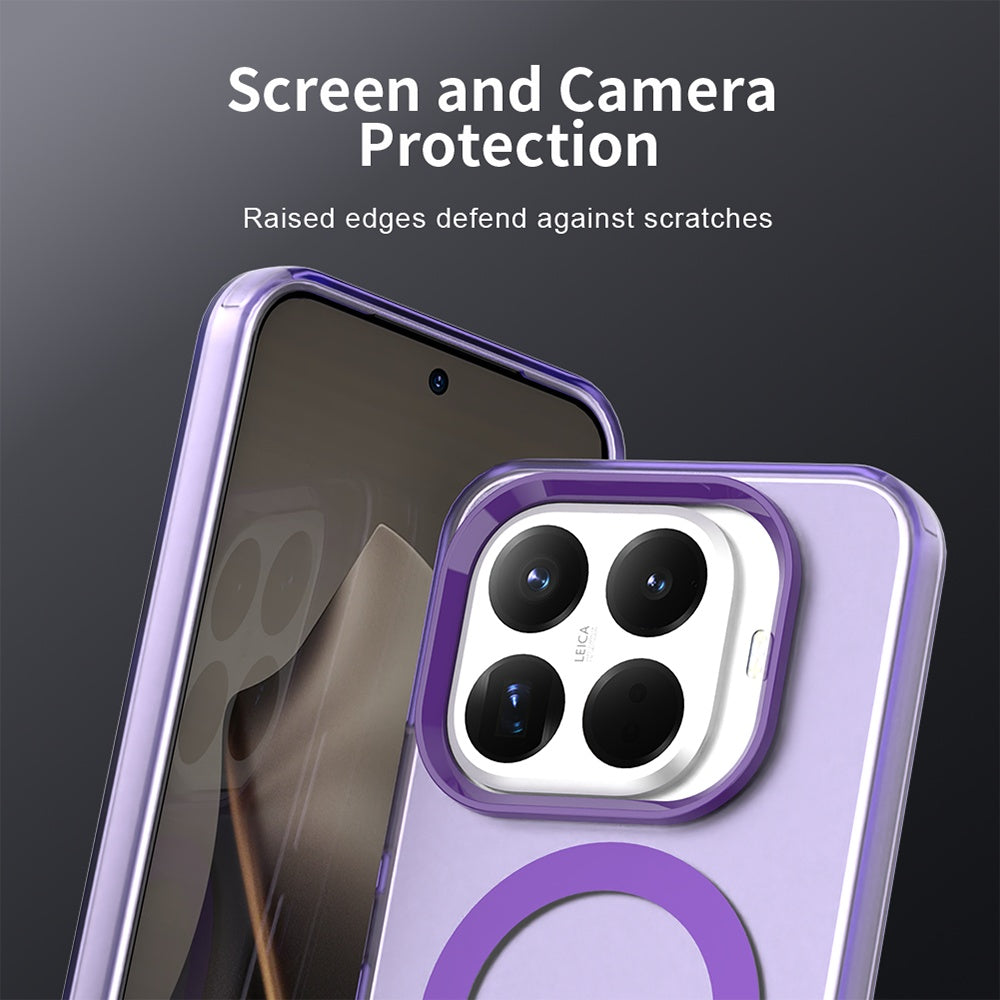 Husa MagSafe pentru Xiaomi 15T Pro, Techsuit, CandyCase, Mov