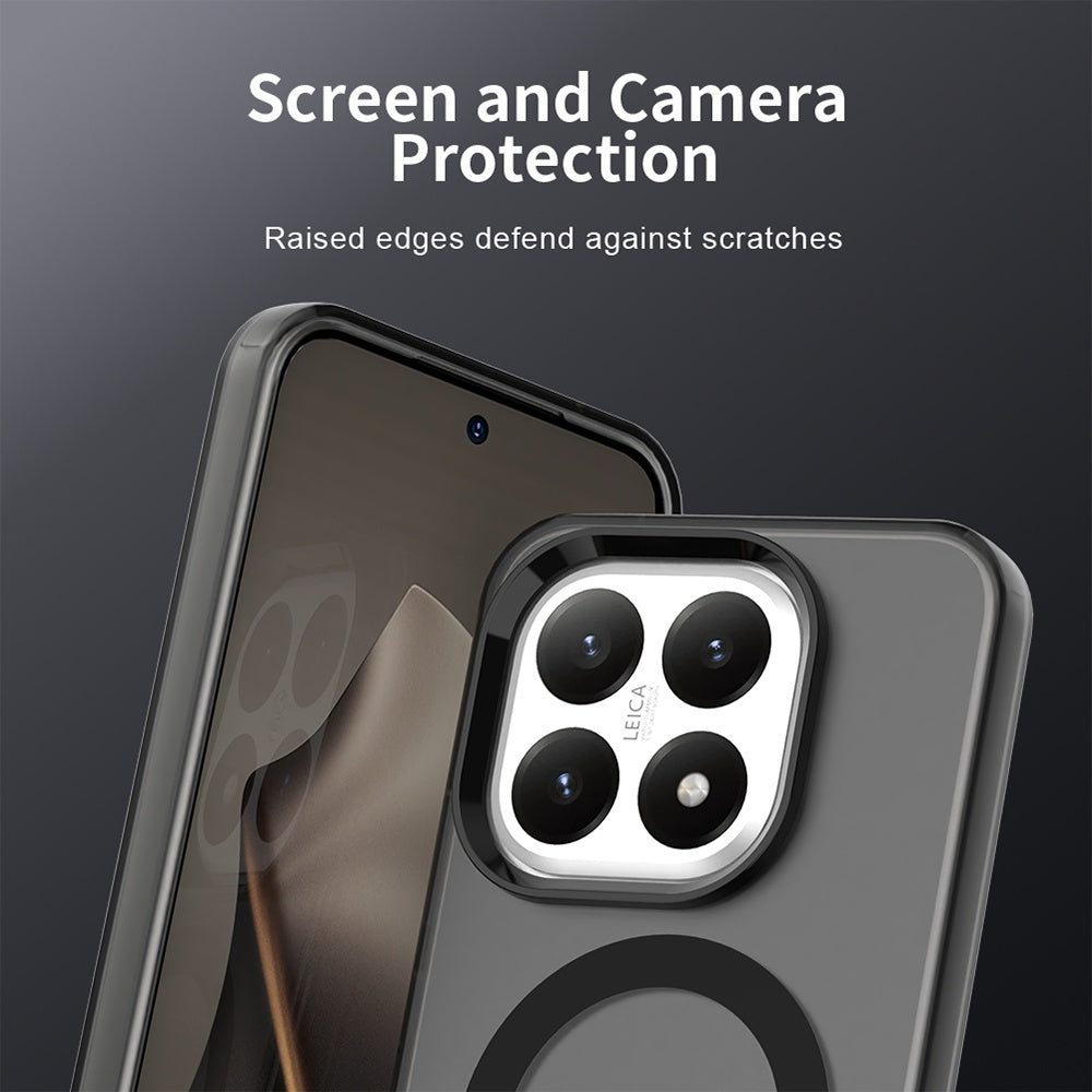 Husa MagSafe pentru Xiaomi 15T, Techsuit, CandyCase, Neagra