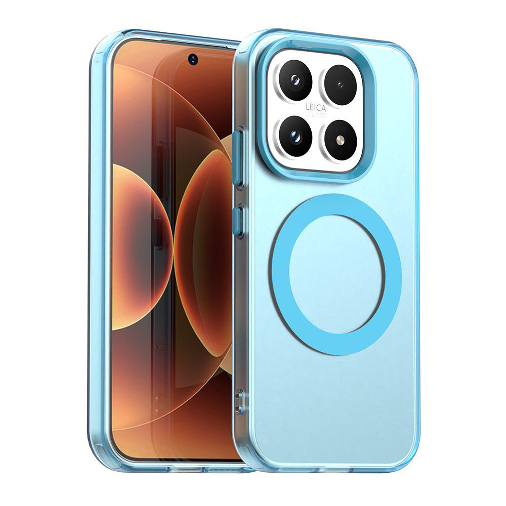 Husa MagSafe pentru Xiaomi 17, Techsuit, CandyCase, Albastra