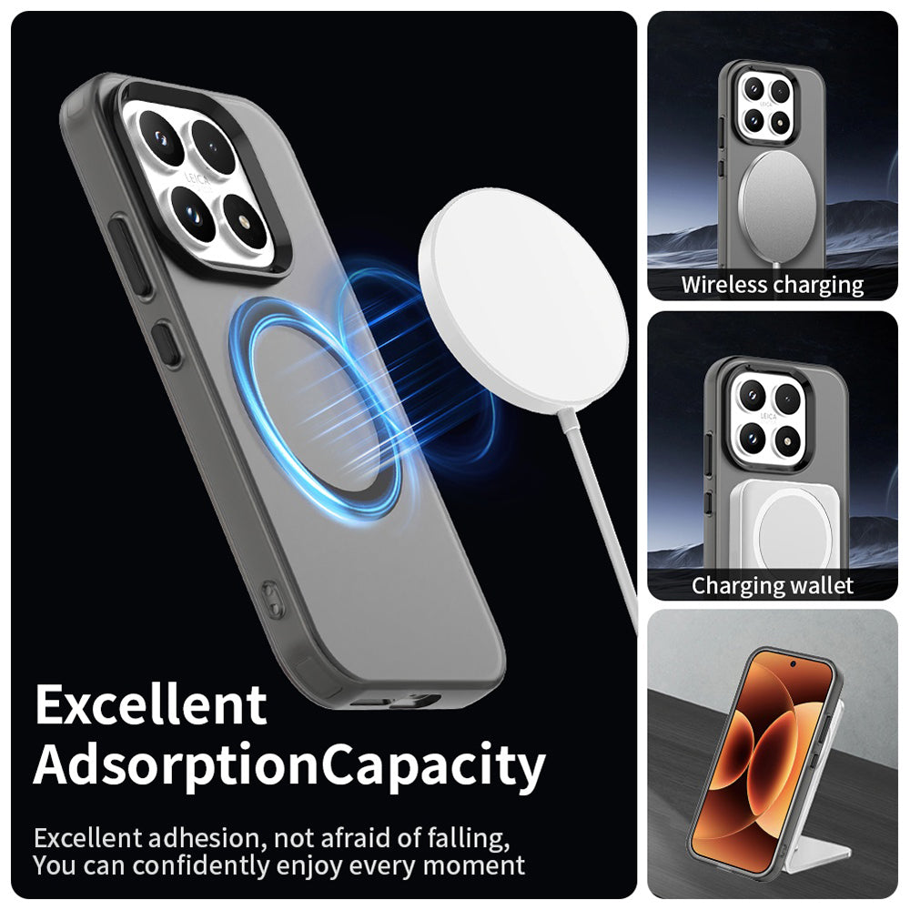 Husa MagSafe pentru Xiaomi 17, Techsuit, CandyCase, Neagra