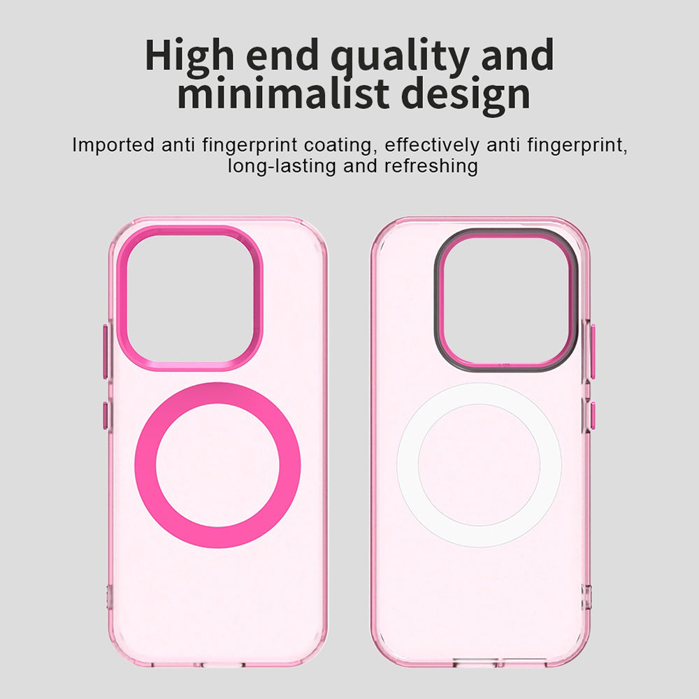 Husa MagSafe pentru Xiaomi 17, Techsuit, CandyCase, Roz