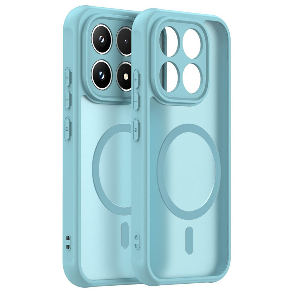 Husa MagSafe pentru Xiaomi 17, Techsuit, HaloFrost II, Verde Deschis