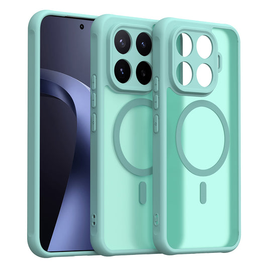 Husa MagSafe pentru Xiaomi 17T Pro, Techsuit, HaloFrost II, Verde Deschis