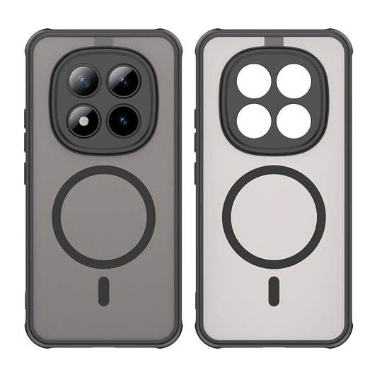 Husa MagSafe pentru Xiaomi Poco M8 Pro / Redmi Note 15 Pro+ 5G, Techsuit, HaloFrost II, Neagra