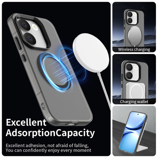 Husa MagSafe pentru Xiaomi Poco X8 Pro, Techsuit, CandyCase, Neagra