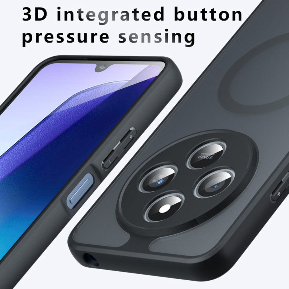 Husa MagSafe pentru Xiaomi Redmi 14C, Techsuit, PureFrost, Neagra