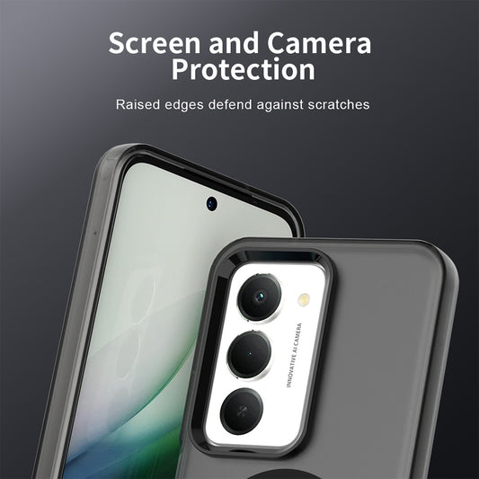 Husa MagSafe pentru Xiaomi Redmi 15 5G / 15 4G, Techsuit, CandyCase, Neagra