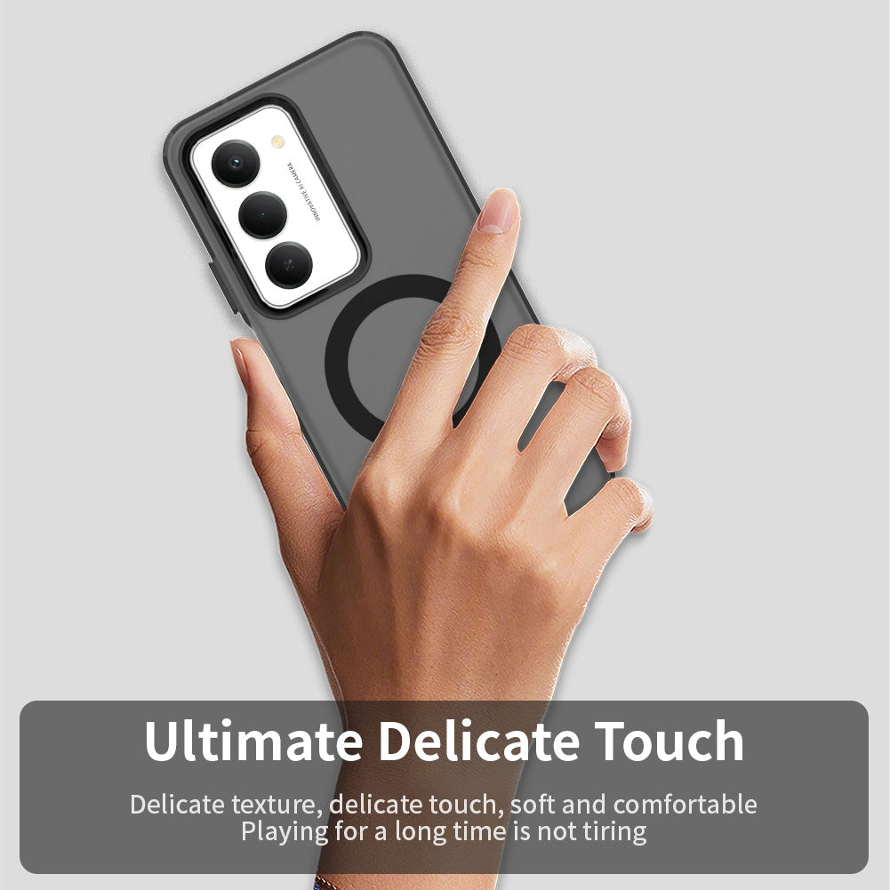 Husa MagSafe pentru Xiaomi Redmi 15 5G / 15 4G, Techsuit, CandyCase, Neagra