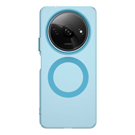 Husa MagSafe pentru Xiaomi Redmi A3x / A3, Techsuit, CandyCase, Albastra