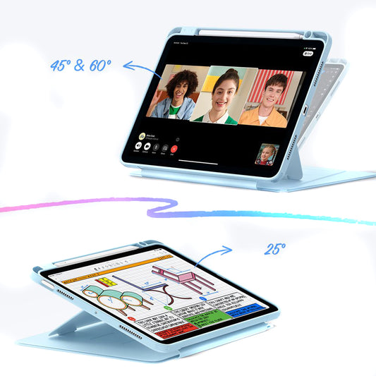 Husa pentru Apple iPad Air 13 (2025) / Air 13 (2024), ESR, Flip Hybrid, Albastra