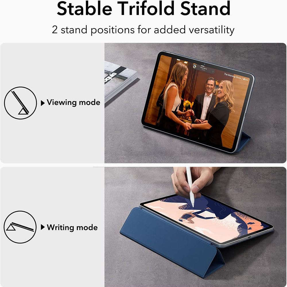 Husa pentru Apple iPad (2025) / (2022), ESR, Rebound, Bleumarin