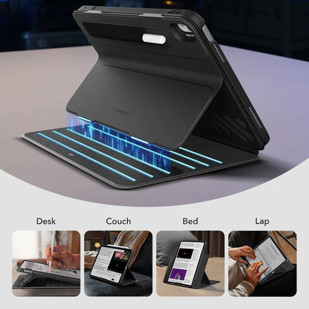 Husa pentru Apple iPad (2025) / (2022), ESR, Shift, Neagra