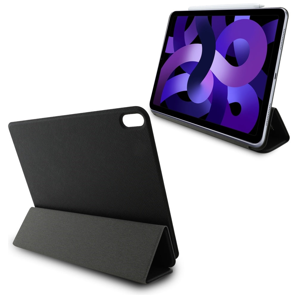 Husa pentru Apple iPad Air 11 (2025) / Air 11 (2024), Karl Lagerfeld, Saffiano Karl & Choupette, Neagra
