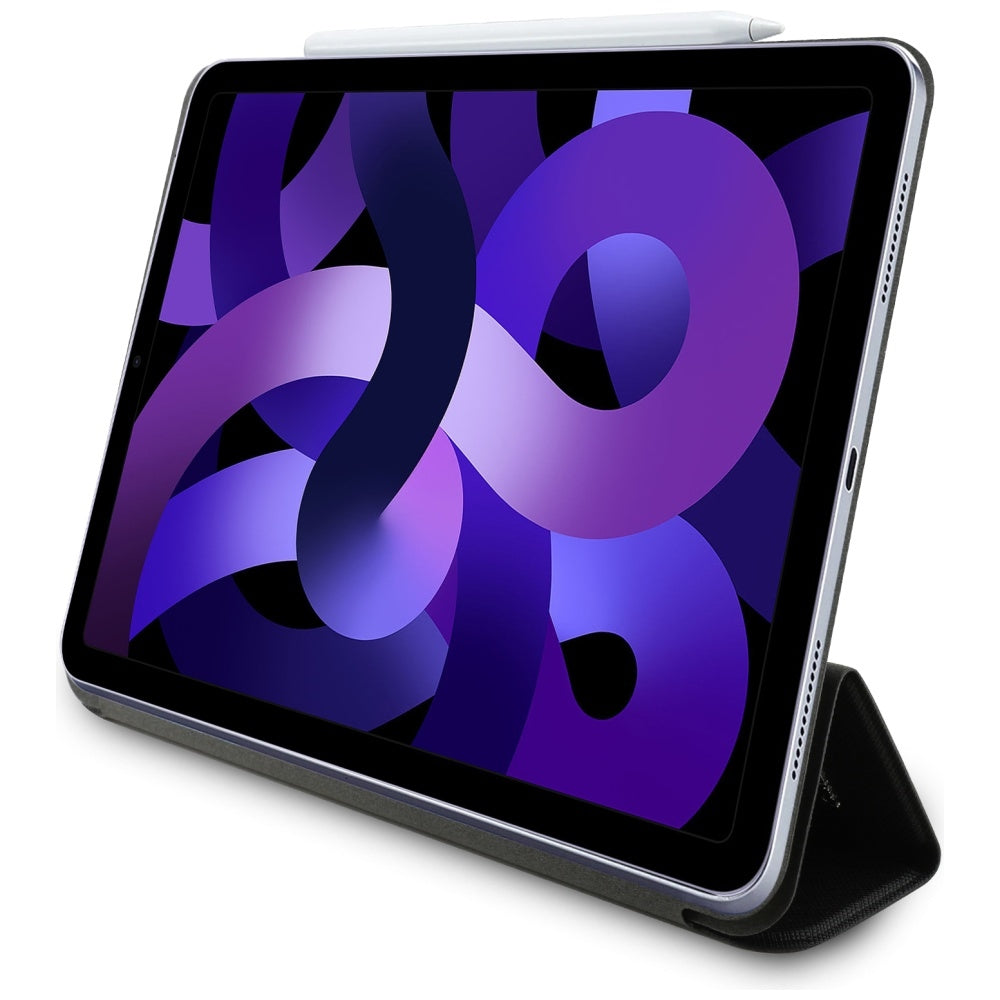 Husa pentru Apple iPad Air 11 (2025) / Air 11 (2024), Karl Lagerfeld, Saffiano Karl & Choupette, Neagra
