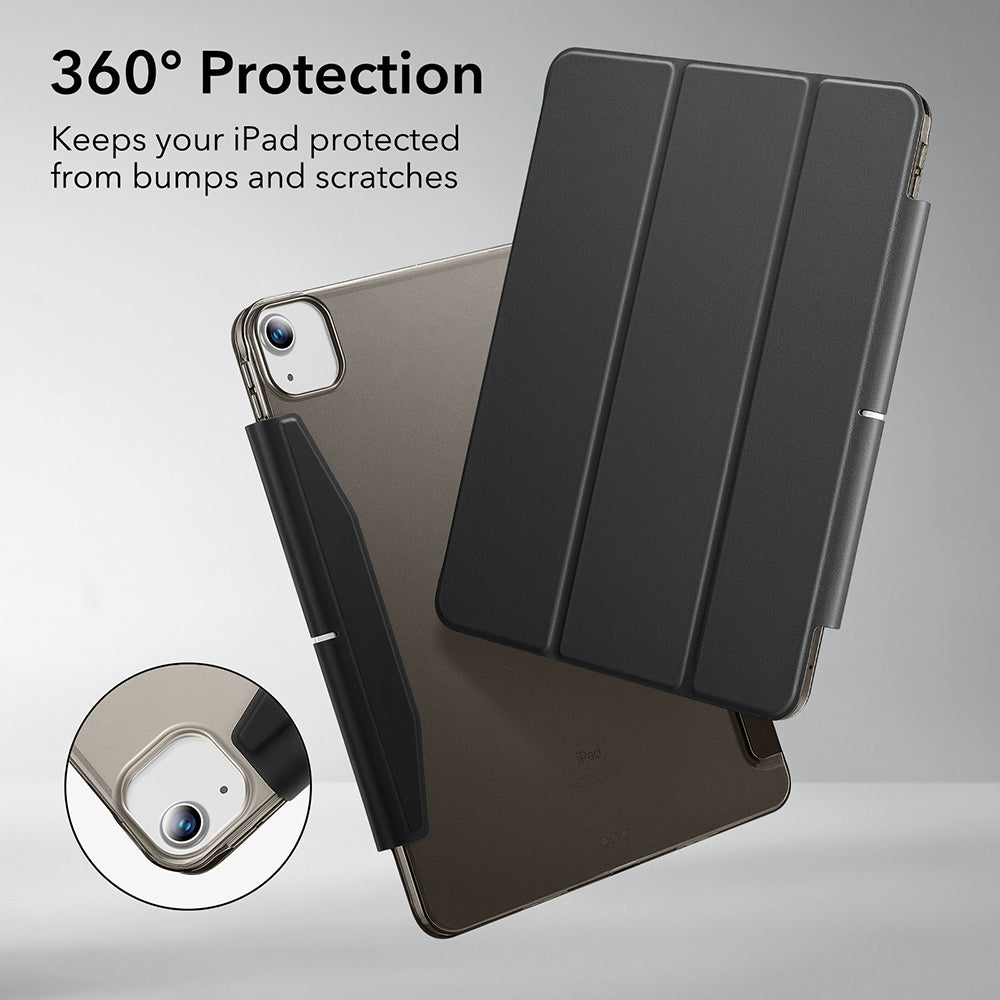 Husa pentru Apple iPad Air 13 (2026) / Air 13 (2025) / Air 13 (2024), ESR, Ascend Trifold, Gri Satinata