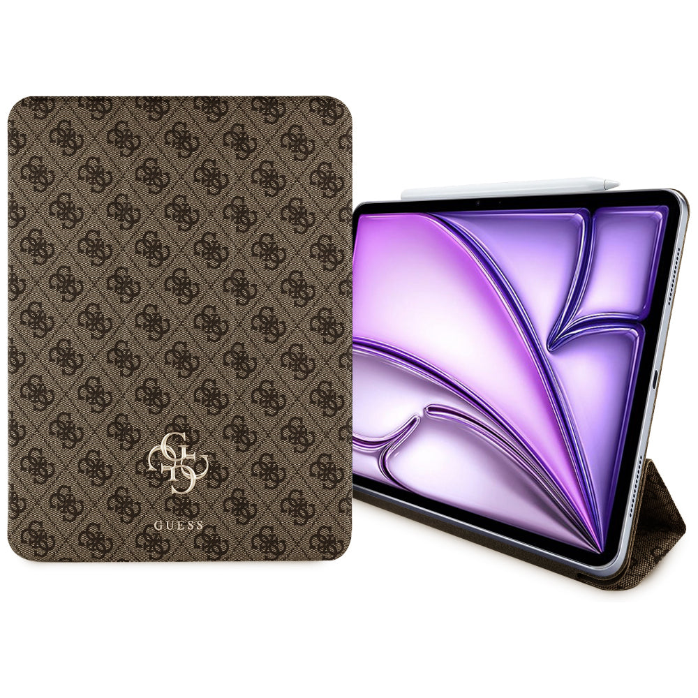 Husa pentru Apple iPad Air 13 (2025) / Air 13 (2024), Guess, 4G Big Logo, Maro
