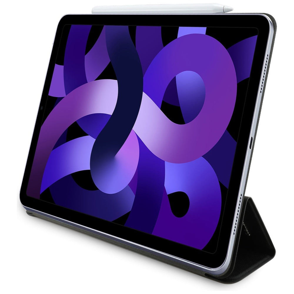 Husa pentru Apple iPad Air 13 (2026) / Air 13 (2025) / Air 13 (2024), Karl Lagerfeld, Saffiano Karl & Choupette, Neagra
