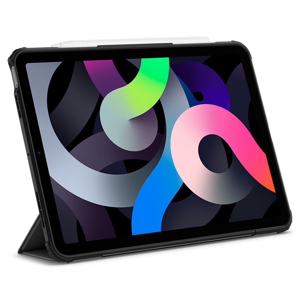 Husa pentru Apple iPad Air (2022) / Air (2020), Spigen, Ultra Hybrid Pro, Neagra