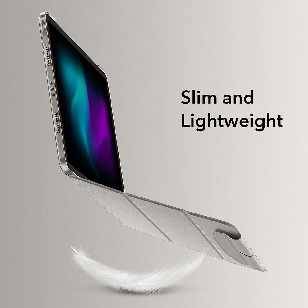 Husa pentru Apple iPad Pro 11 (2024), ESR, Ascend Trifold, Gri