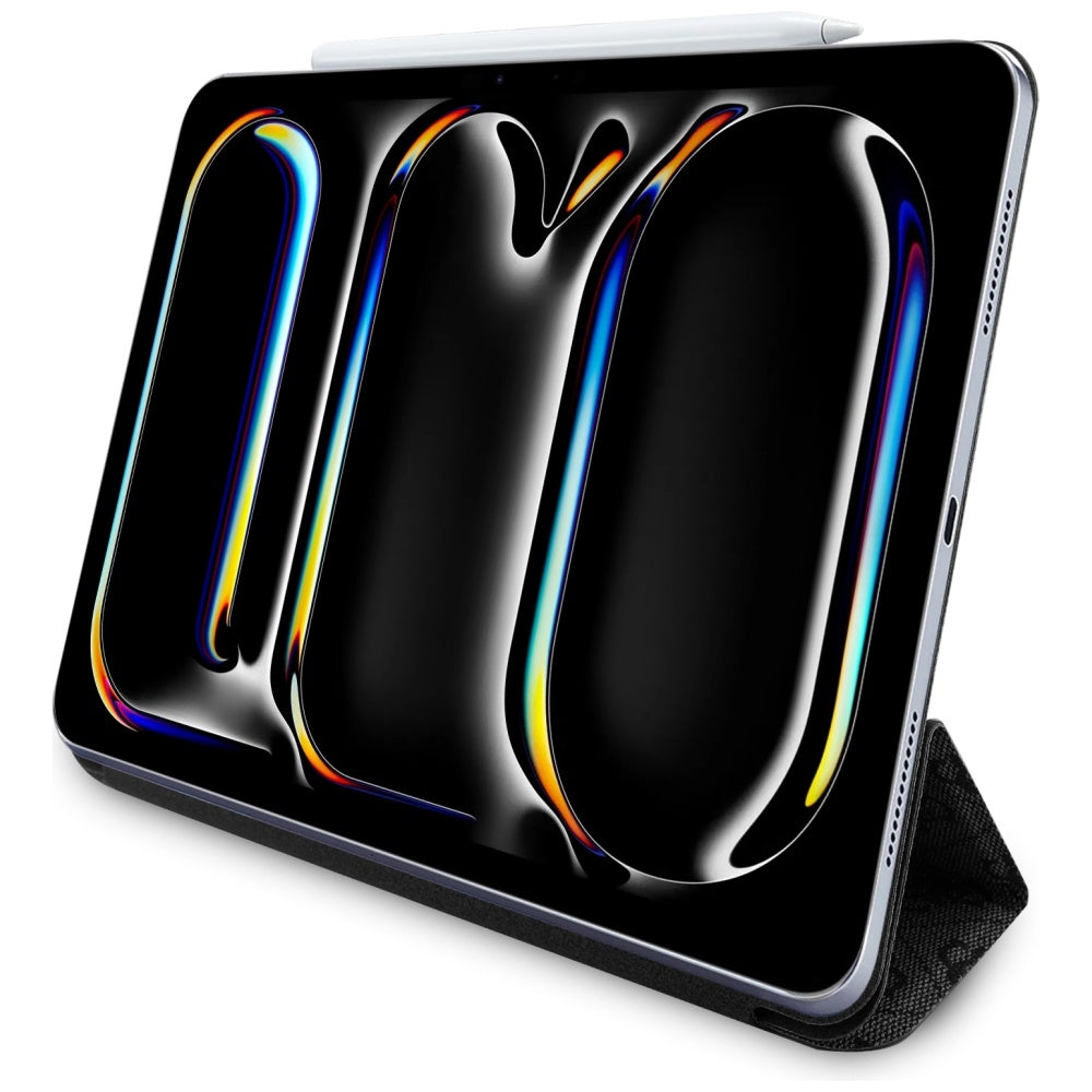 Husa pentru Apple iPad Pro 11 (2024), Guess, 4G Big Logo, Neagra