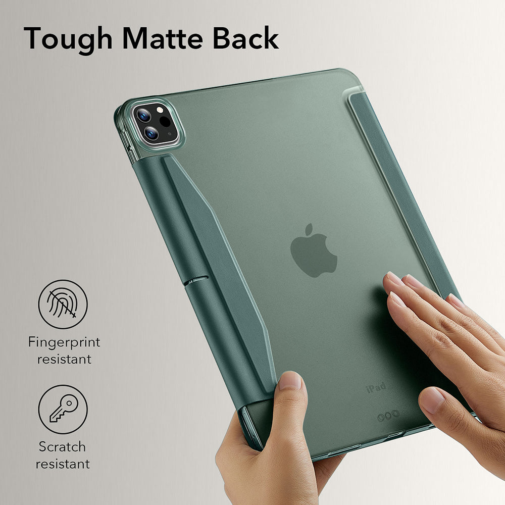 Husa pentru Apple iPad Pro 13 (2024), ESR, Ascend Trifold, Verde Satinata