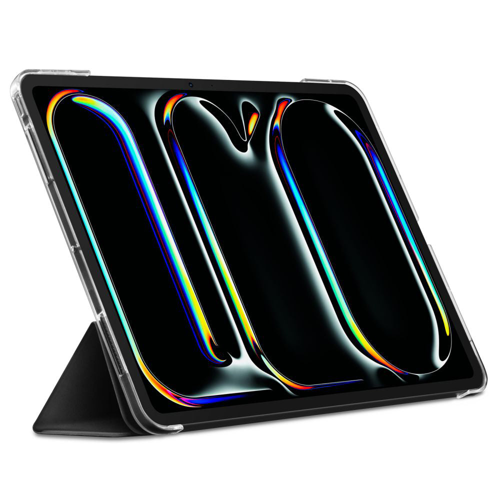 Husa pentru Apple iPad Pro 13 (2024), Spigen, Liquid Air Folio, Neagra ACS09439