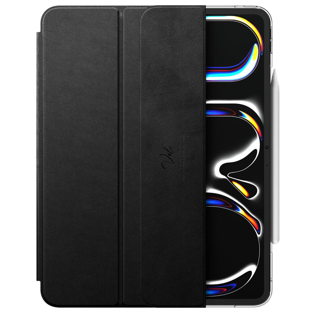 Husa pentru Apple iPad Pro 13 (2024), Spigen, Liquid Air Folio, Neagra ACS09439