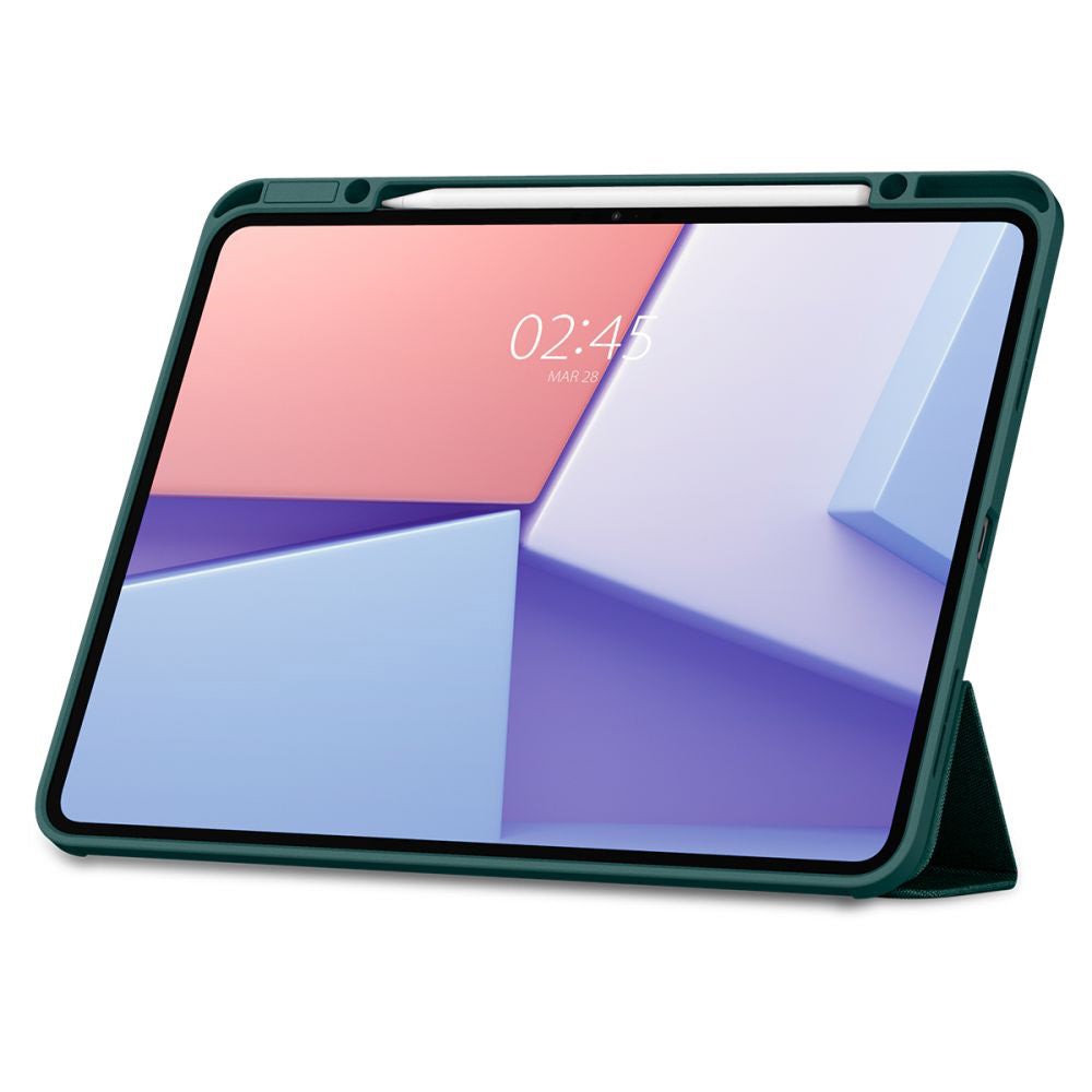 Husa pentru Apple iPad Pro 13 (2024), Spigen, Urban Fit, Verde ACS07763