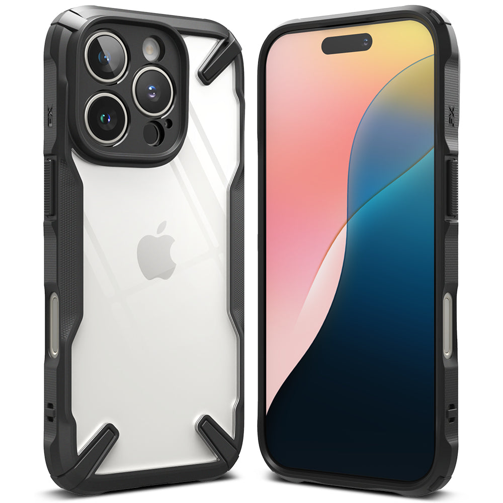 Husa pentru Apple iPhone 16 Pro Max, Ringke, Fusion X, Neagra