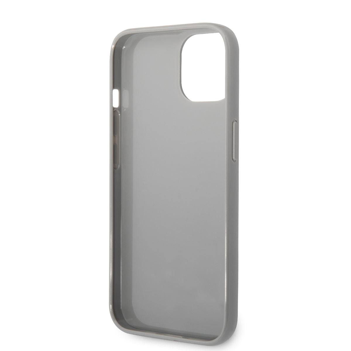 Husa pentru Apple iPhone 14 Plus, Karl Lagerfeld, Monogram Iridescent, Argintie