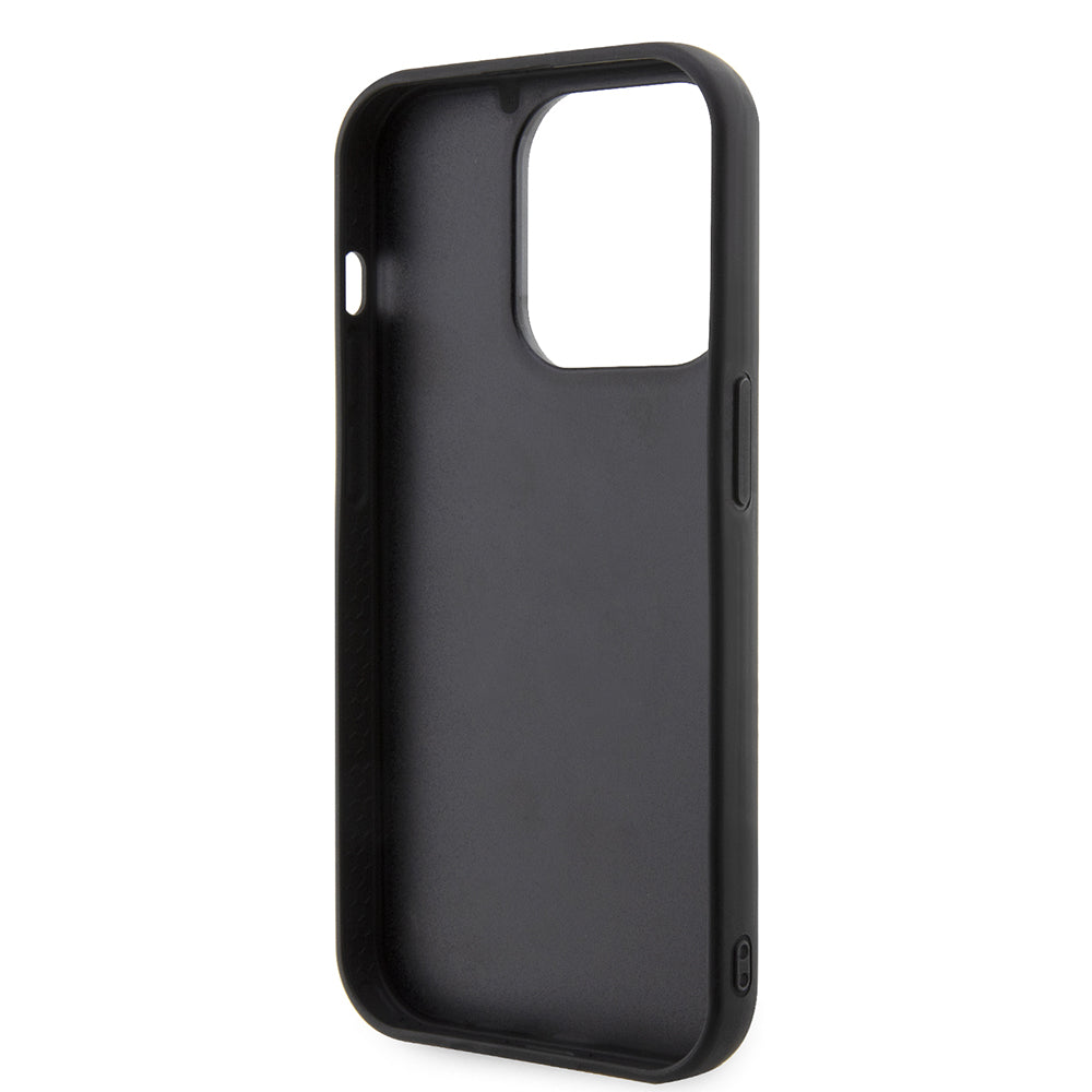 Husa pentru Apple iPhone 14 Pro Max, Karl Lagerfeld, 3D Rubber Choupette, Neagra
