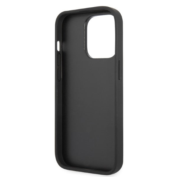 Husa pentru Apple iPhone 14 Pro Max, Karl Lagerfeld, Glitter Choupette Patch, Argintie