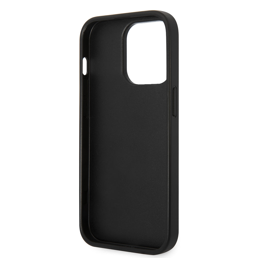 Husa pentru Apple iPhone 14 Pro Max, Karl Lagerfeld, Saffiano Choupette's Head, Argintie