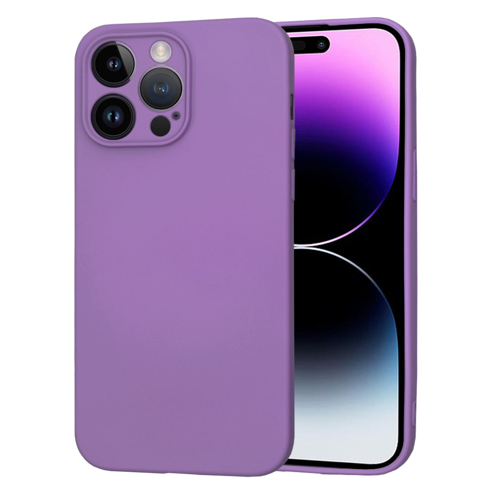 Husa pentru Apple iPhone 14 Pro Max, Techsuit, SoftFlex, Mov