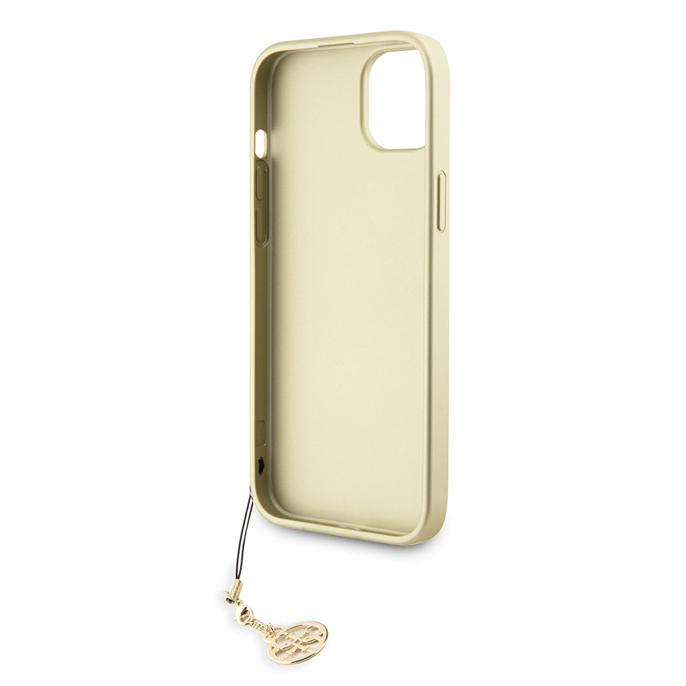 Husa pentru Apple iPhone 15 Plus, Guess, 4G Charm, Gri